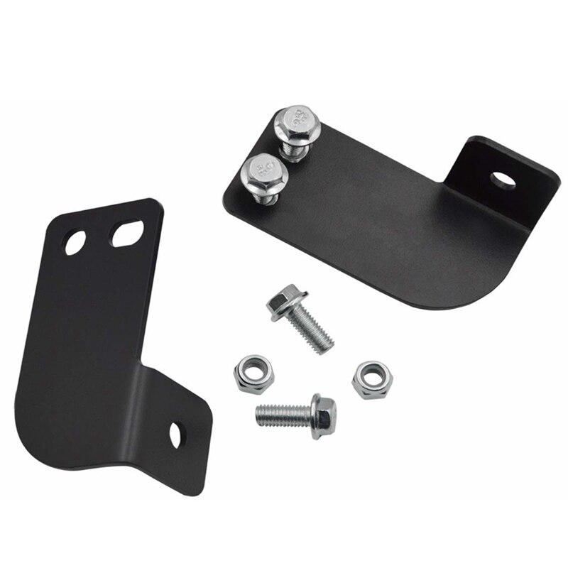 AL21 -1Pair Rear Roof Roll Cage Bar LED Backup Lights Mount Brackets Kit for Polaris Ranger Full Size