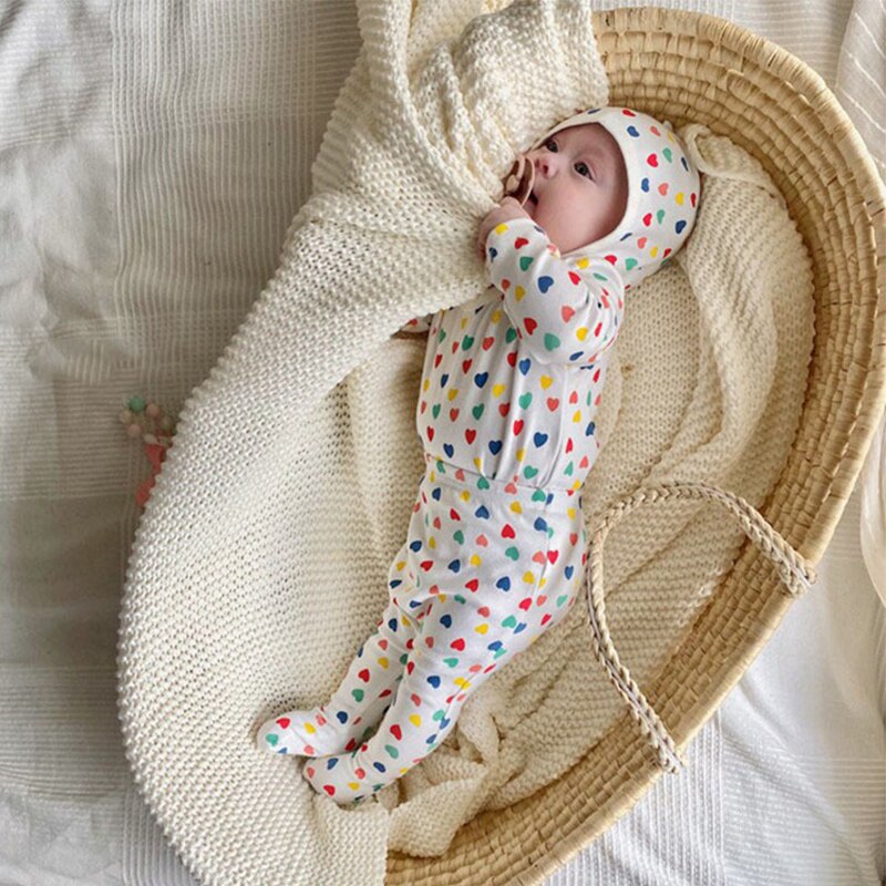 Conjunto de camisa e calça macia de algodão para bebês, 0-3 anos, roupas de dormir, recém-nascidos, meninas, roupas para dormir, roupão de banho, 2021