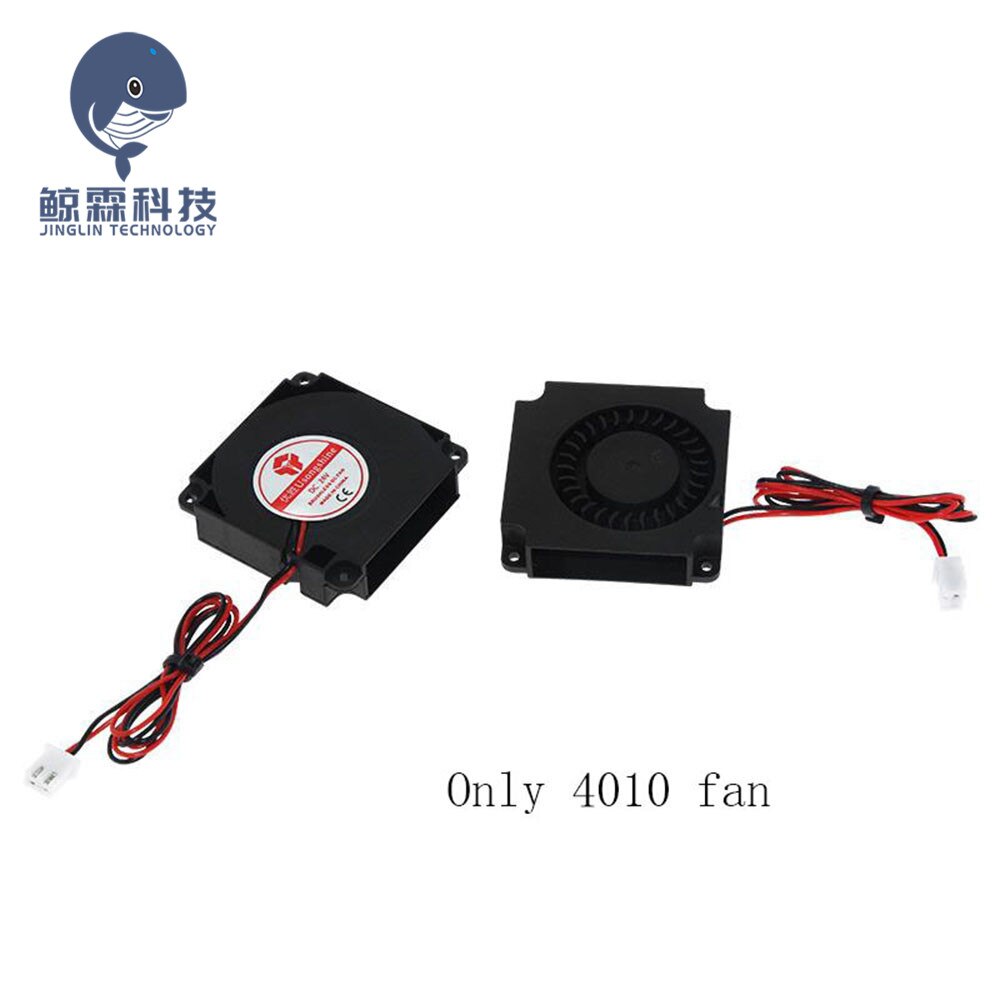 5PCS 4010 Blower 40x40x10mm Borstelloze Ventilator 5V 12V 24V Hydraulische Lager XH2.54-2P Terminals Voor 3D Printer Accessoires