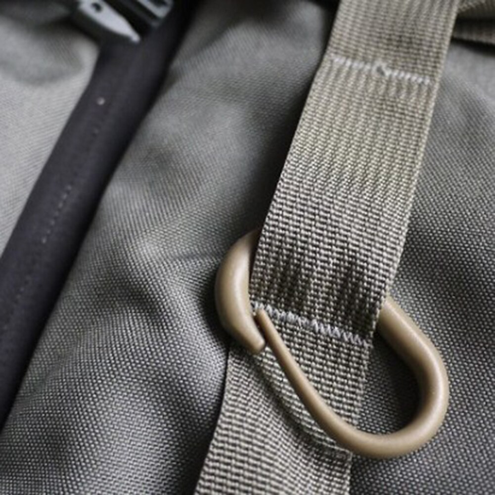 5Stck Universal- U bilden Rucksack Karabiner Clip Verschluss Hängen Schnalle draussen Sport Zubehör