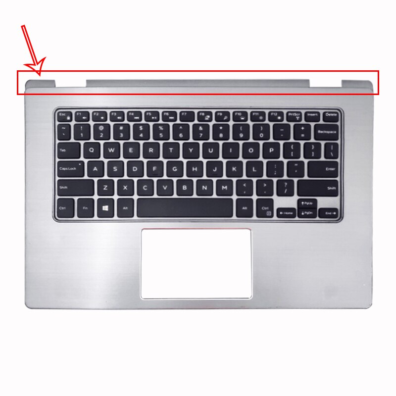 For Dell Inspiron 13-7000 7347 7348 7352 7353 7359 Laptop Palmrest Upper Top Case C Cover Silver 0V5CHP V5CHP HT72Y Palmrest: Palmrest 2
