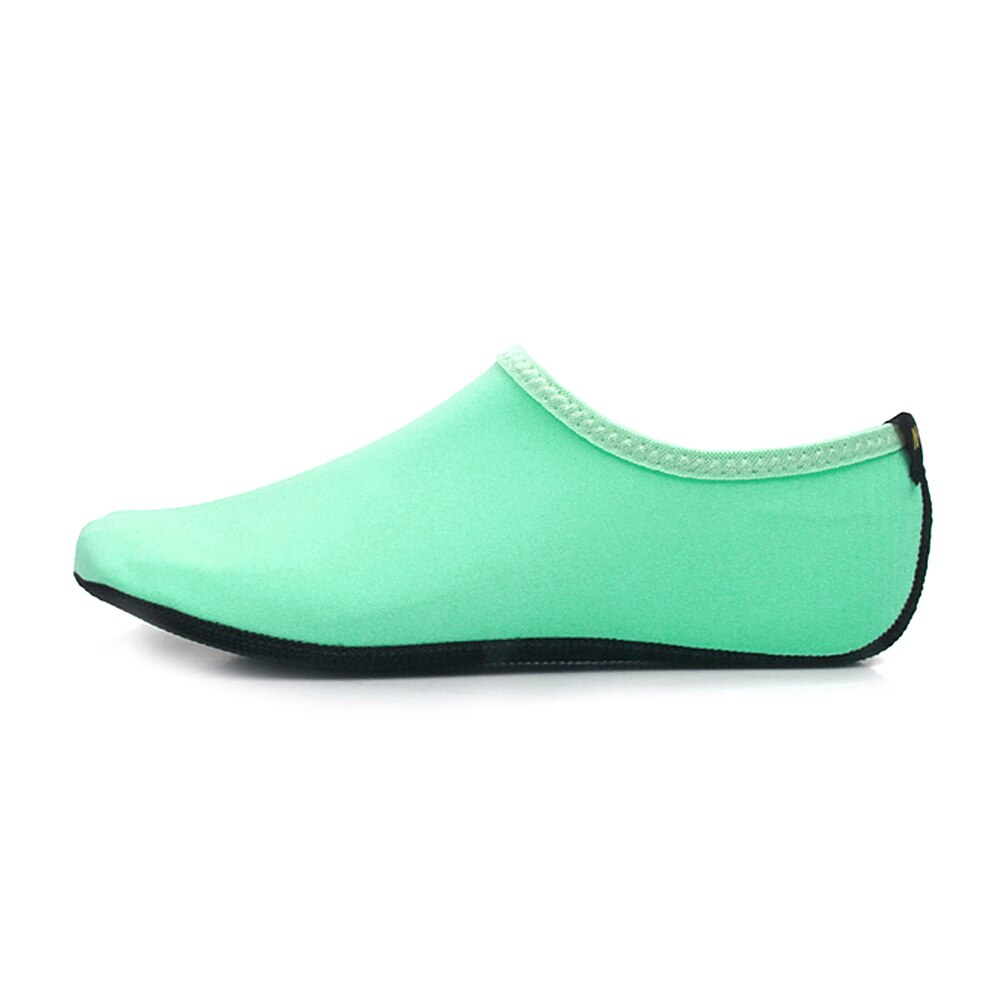 #zomer lichte waterschoenen heren dames effen kleur aqua strandschoenen antislip zwemsneaker zeemansokken voor heren: Wit / Xs