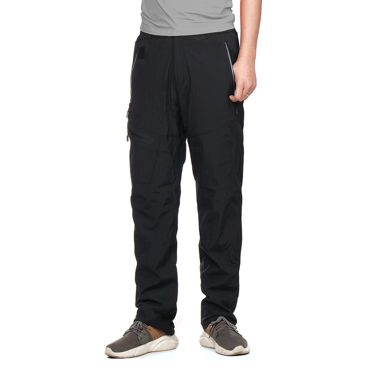Men And Women USB Electric Heating Winter Plus Velvet Warm Knee Trousers Pants