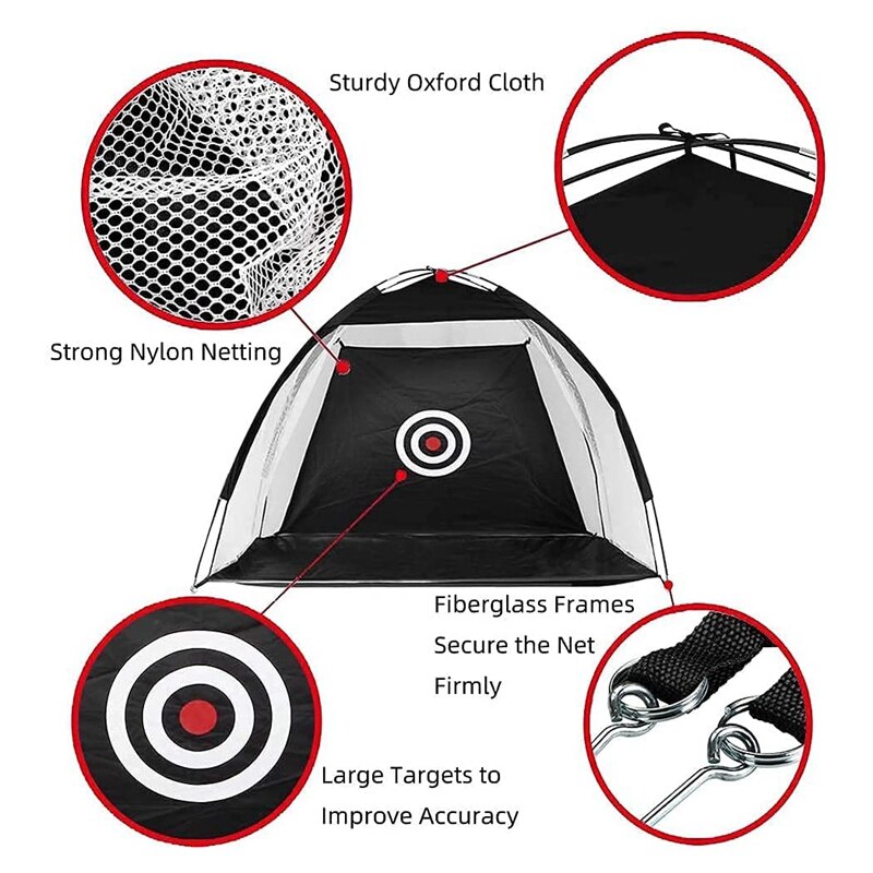Nowość-siatki golfowe zestaw robić golfa siatka treningowa robić gry w golfa na świeżym powietrzu akcesoria robić gry w golfa i praktyka na podwórku