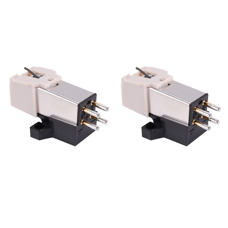 Jabs 2x dynamische magnettonabnehmernadel für audio-technica -3600l: Default Title
