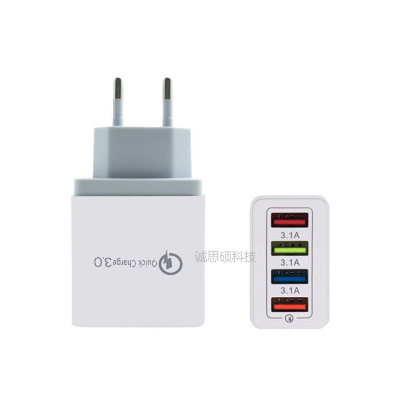 Eu-stecker/Us-stecker Quick Charge QC 3,0 4,0 USB UNS EU Ladegerät Universal Handy Ladegerät Wand Schnelle lade Adapter