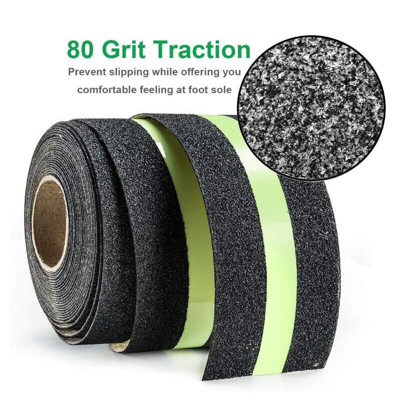 Nastro adesivo luminoso fluorescente notturno bagliore nel buio nastro adesivo sicurezza sicurezza decorazione domestica nastro di avvertimento