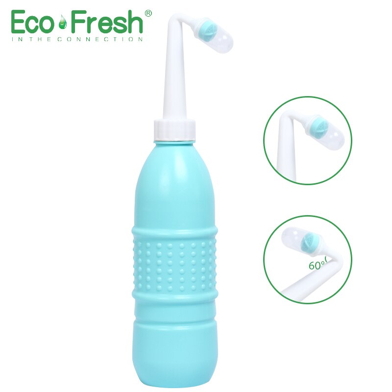 Ecofresh Draagbare Bidet Sproeier Reizen Hand Held Lege Bidet Fles Hygiëne Persoonlijke Reiniging Wassen Spuiten Douche: Green