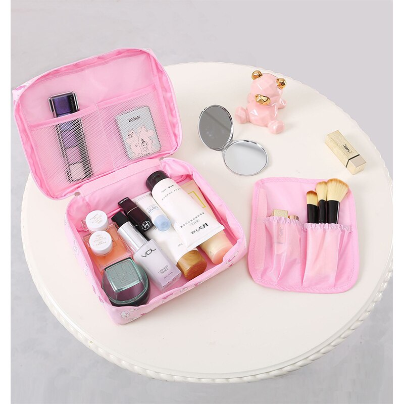 Multifunction Travel Cosmetic Bag Neceser Women Makeup Bags Toiletries Organizer Waterproof Female Storage Make up Cases