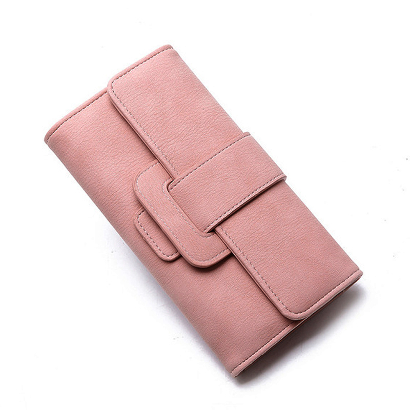 Women Pu Leather Wallets Long Hasp Purses Multifunction Large Capacity Purse Female Card Holders Portable Clutch For Girls