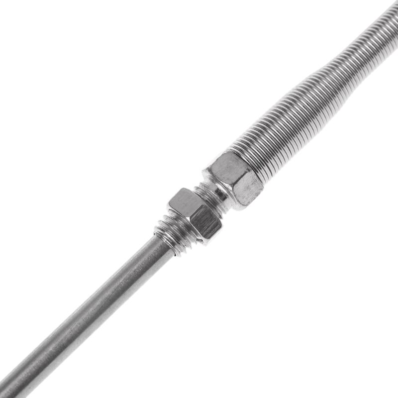 Termopar tipo K, Cable de 2m, sonda de Sensor de temperatura de rosca M8, 50mm/100mm/200mm