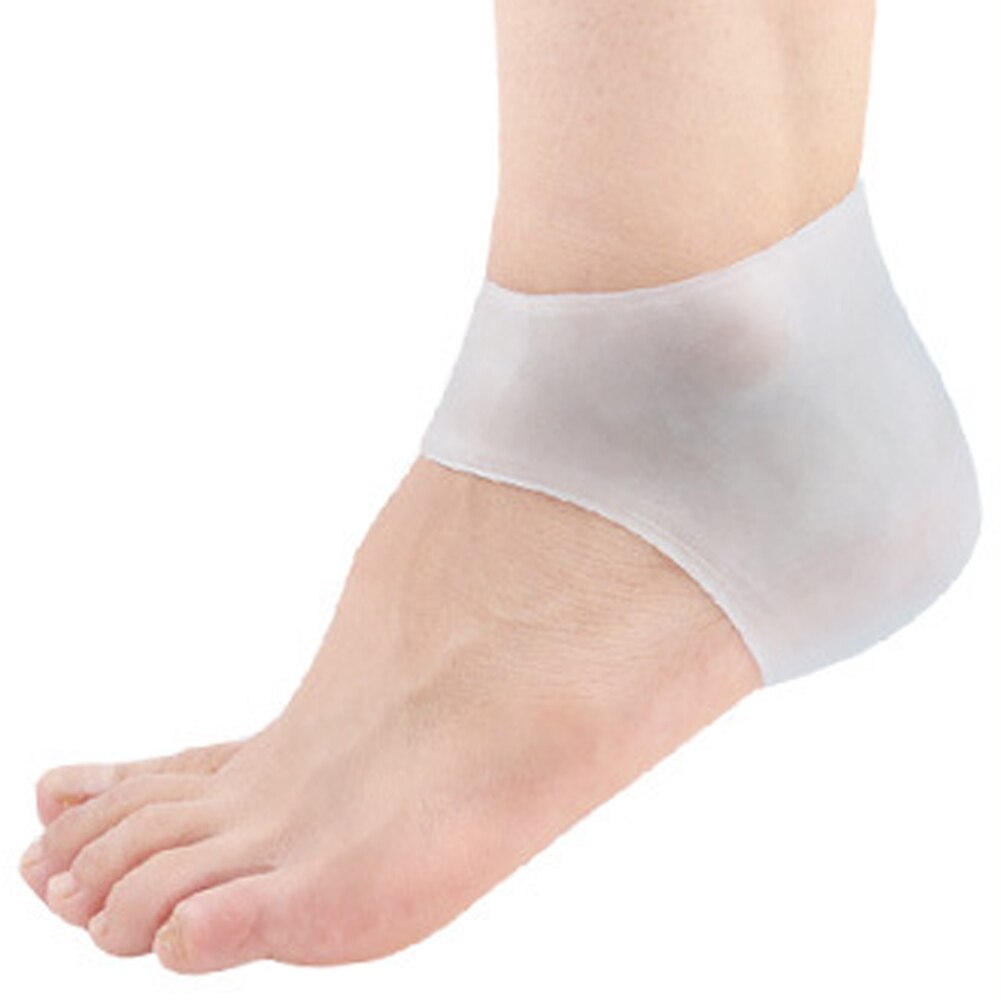 Almohadillas de silicona para el talón, accesorios para zapatos, Protector para el talón, antidolor, hidratante, antigrietas, cojín para el talón, alivia el dolor