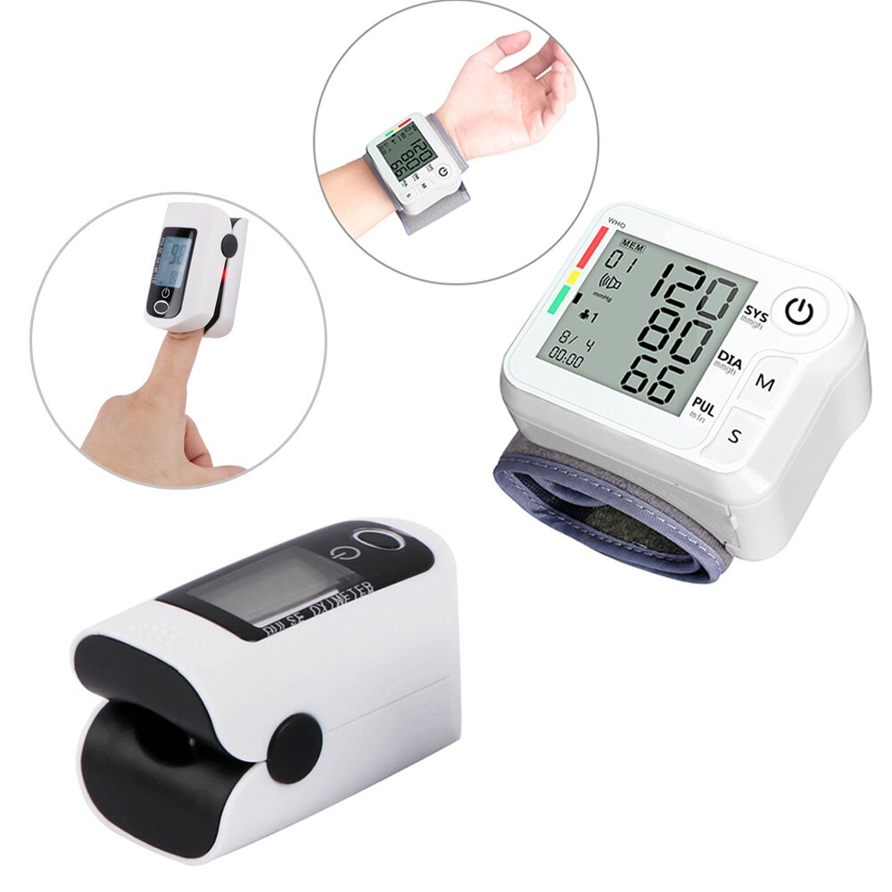 Vingertop Pulsoxymeter Pols Bloeddrukmeter Heart Beat Rate Pulse Meter Vinger Oximeter Bloed Zuurstofverzadiging Meter