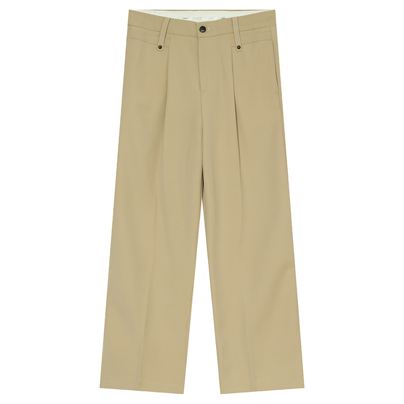 IEFB Men&#39;s Wide Leg Suit Pants Spring Korean Trend Loose Straight Trousers 2022 Medium Waist Casual Long Pants Y9500