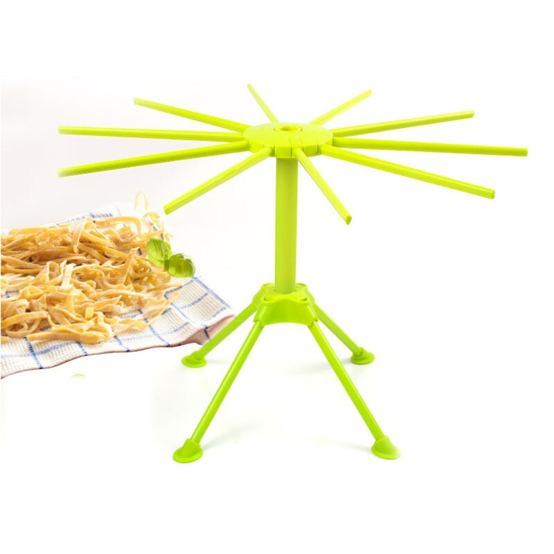Husholdnings nudler tørrestativ pasta værktøj nudler tørretumbler pasta tørrestativ stativ nudler lufthylde køkkenredskaber: Grøn