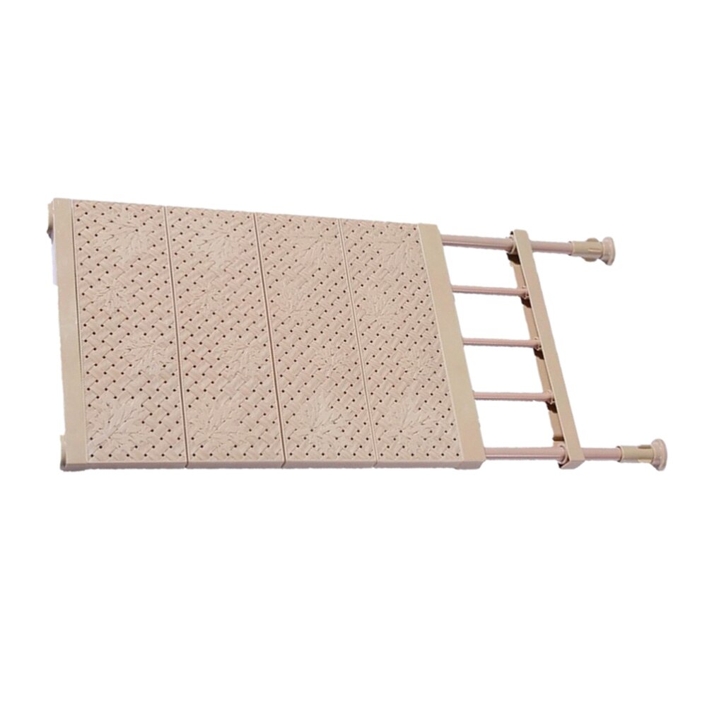 1pc extensible rétractable pratique utile réglable garde-robe séparateur armoire support étagère placards étagère diviseur pour intérieur C