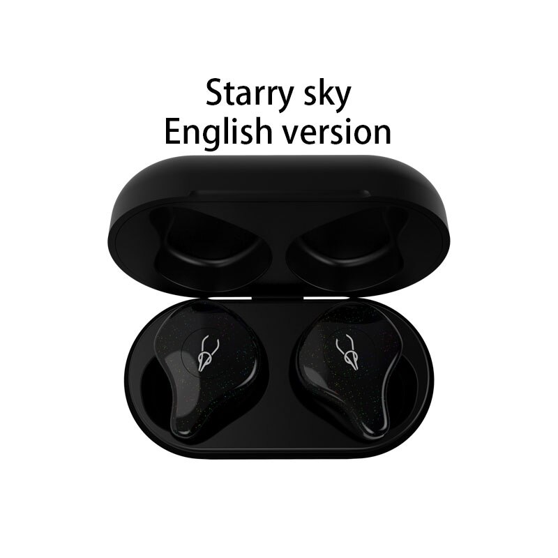 Sabbat  x12 pro draadloze waterdichte oordopjes oordopjes bluetooth headset sport hifi hoofdtelefoon handsfree met opladen: Sterrenhemel 5.0