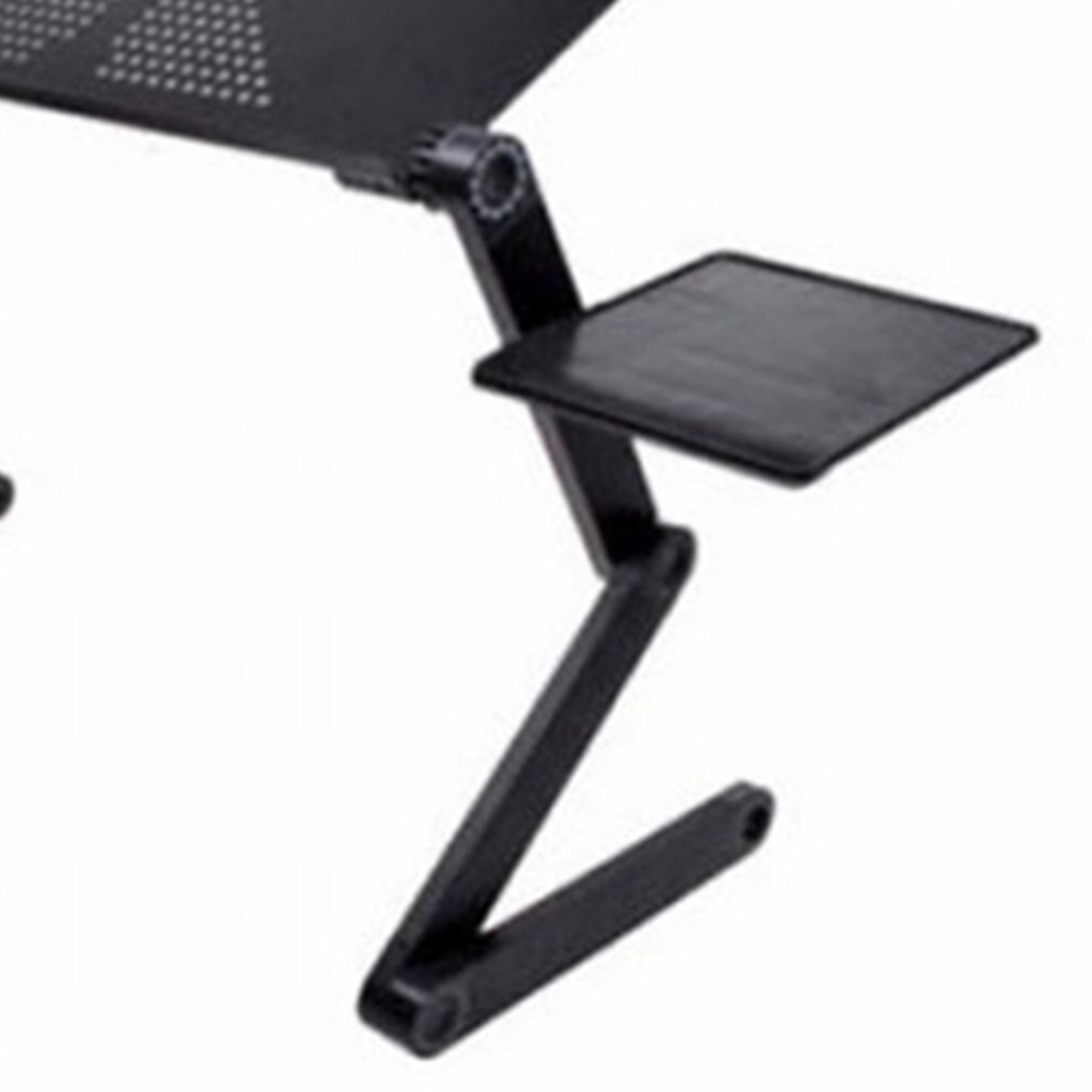 Tragbare faltbare einstellbare klapptisch für Laptop Schreibtisch Computer mesa para Notizbuch Stand Tablett Für Sofa Bett Schwarz