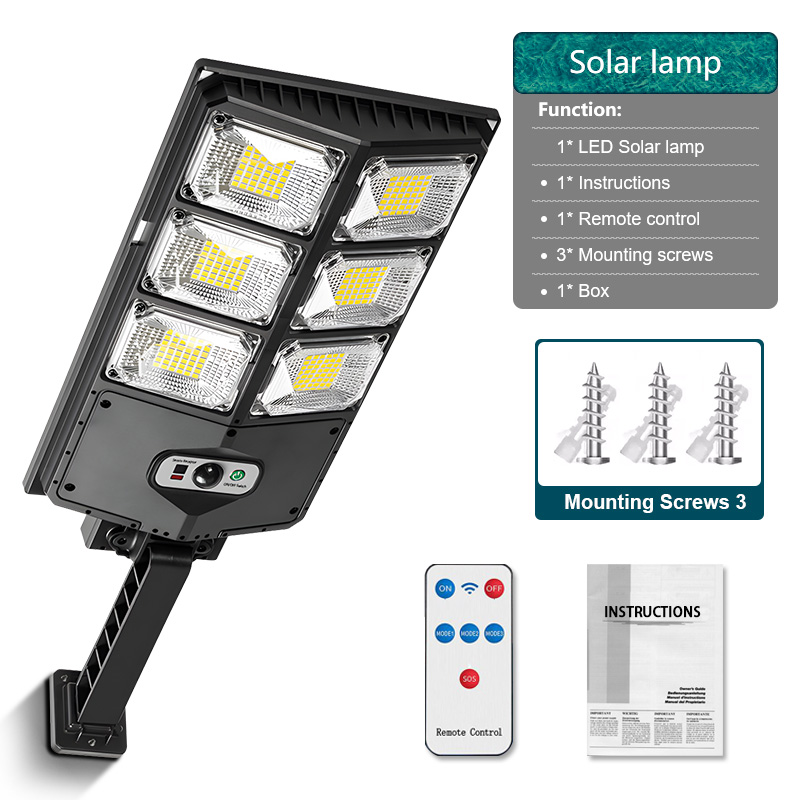 10000W krachtige zonne-straatlantaarn met afstandsbediening LED-wandlamp op zonne-energie voor waterdichte huis- en tuindecoratie buitenshuis: Zonnig Geel
