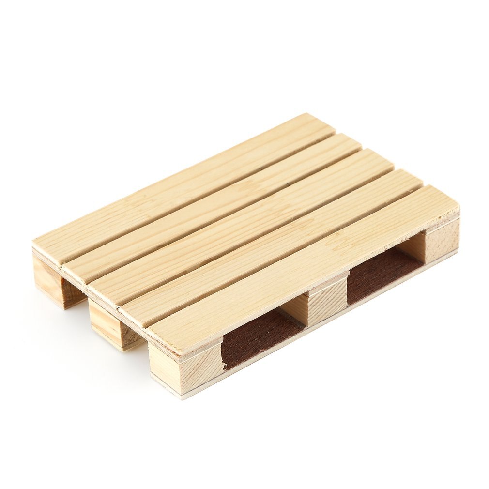 Palette de stockage de Simulation pour voiture d'escalade Rc, accessoires modifiés, matériau en bois, pour voiture à chenilles Rc 1/10