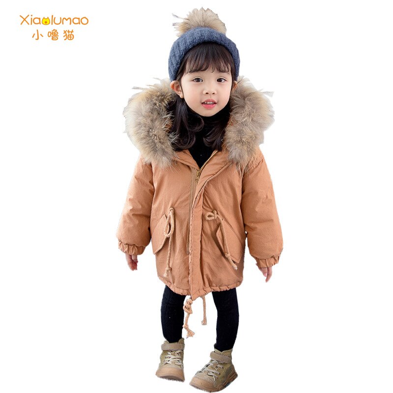 Jas Kind Bontjas Kids Kinderen Jassen Herfst Winter Regenjas Voor Meisjes Katoen Warm Tiktok Kleding