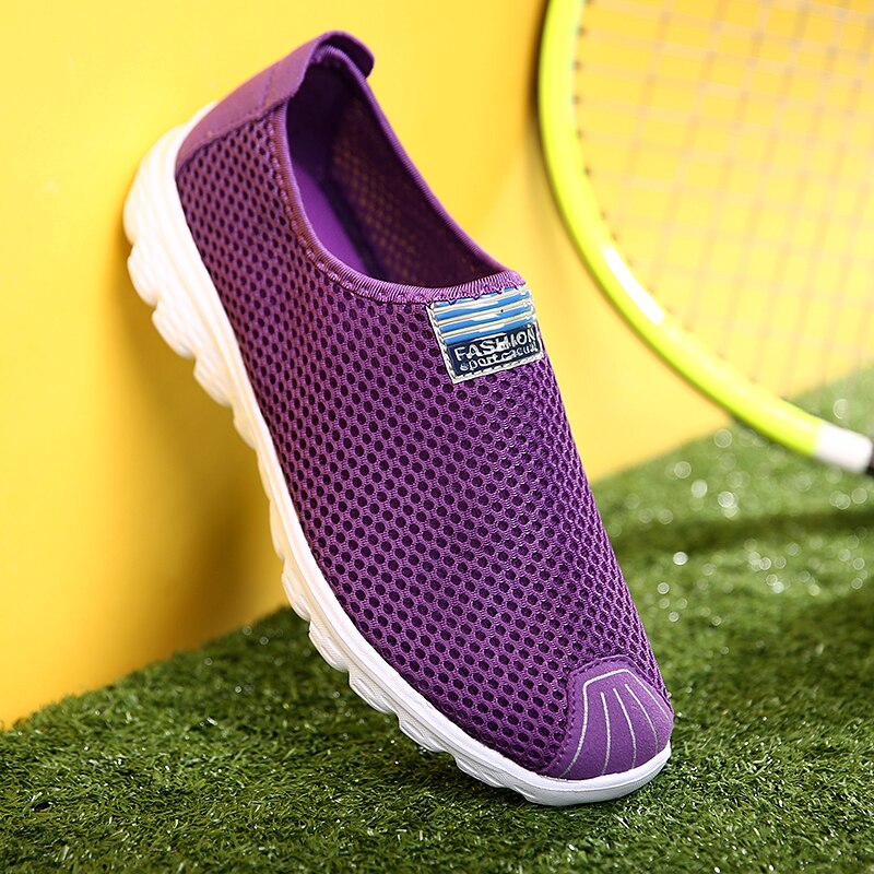 light soft Women Tennis Shoes Female Gym Sport Shoes Stability Breathable Slip on Trainers Women Tennis Shoes Mujer cheap