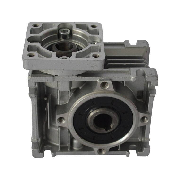 SUMTOR 7.5~60:1 Nema 23 RV30 Worm Gearbox Reducer 11mm input shaft 14mm output shaft