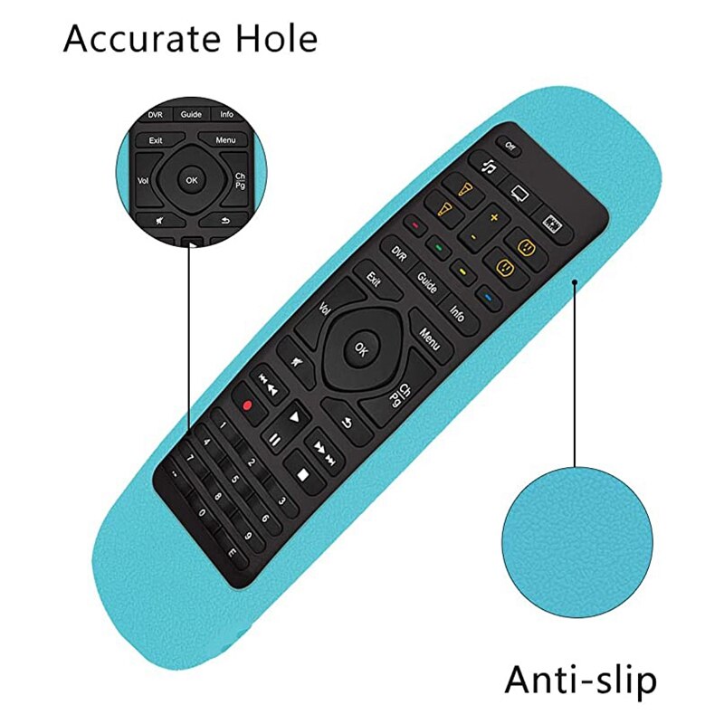 Remote Control Case for Logitech Harmony Companion Remote Control Case Shockproof and Washable Silicone Case