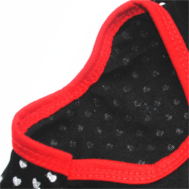 Suave algodón puntos I Love Daddy Dog ropa de verano camiseta para cachorros pequeños perros chaleco para chihuahua ropa para gato mascota para Teddy