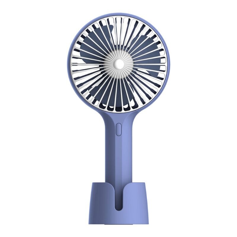 Summer Mini Cooler Handheld USB Portable Fan USB Rechargeable Fan Travel Outdoor Home Office Quiet Desk Fans: 3-C