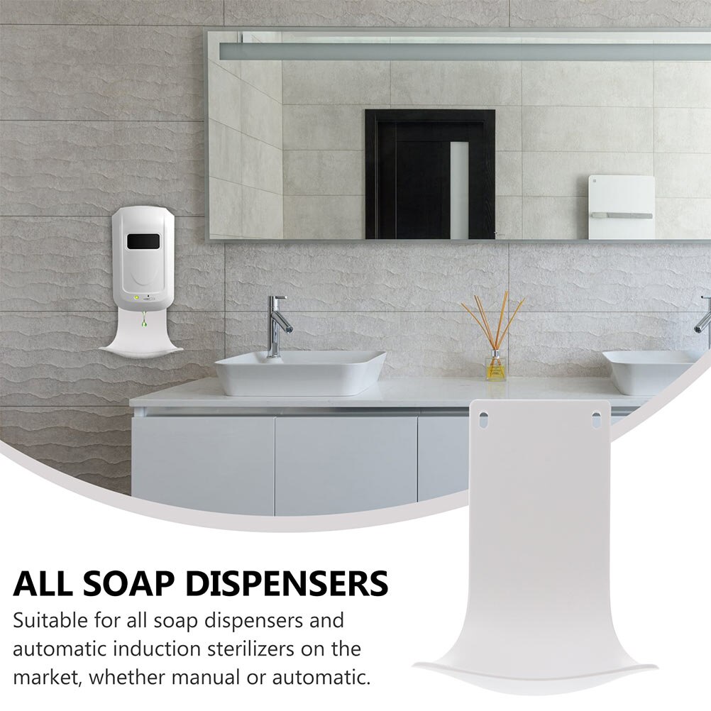 2 Stuks Plastic Alcohol Spuiten Lekbak Schuim Zeepdispenser Lade Drip Catcher