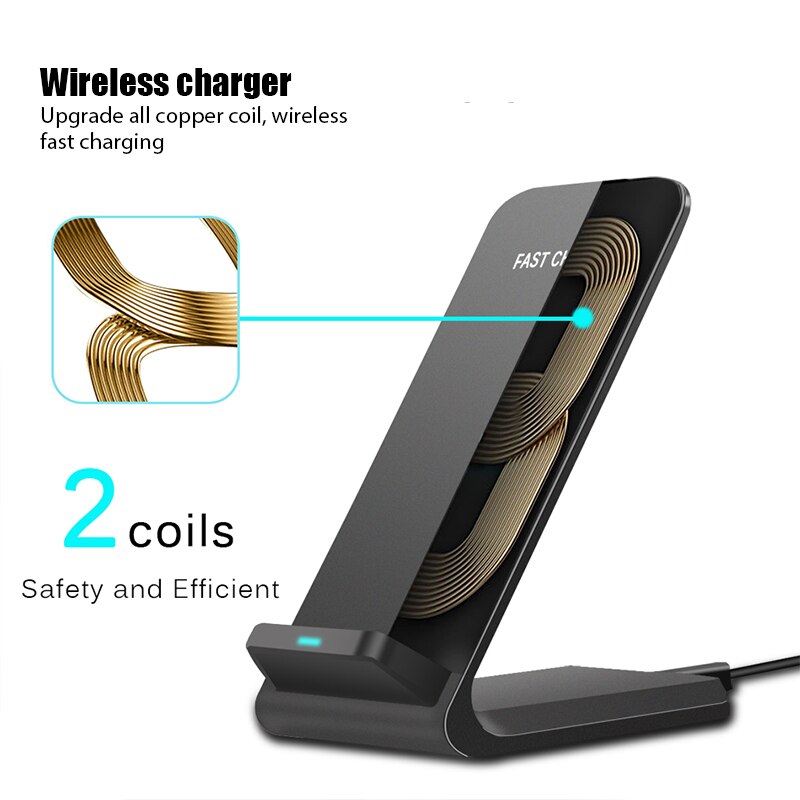 15w Telefon Stehen Bord Wirless Ladegerät für iPhone 12 11 Pro Schnelle Lade Website für iPhone X XR XS max Samsung S20