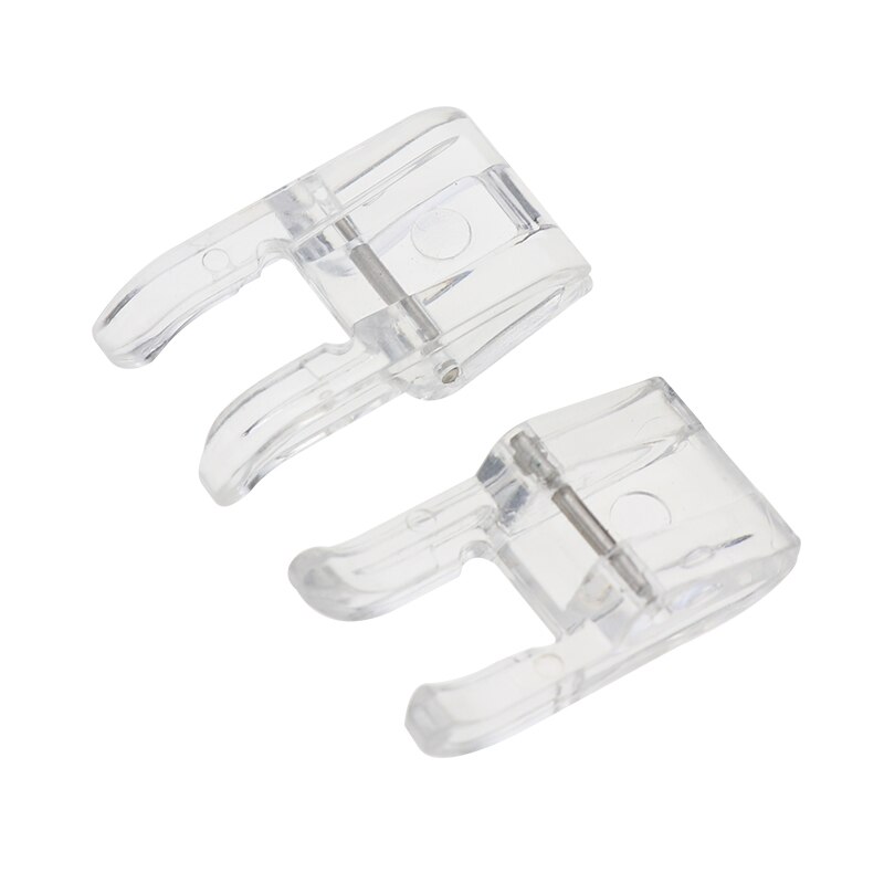 1PCS Domestic Sewing Machine Parts Open Toe Foot Presser Foot Parts Presser Sewing Accessories: light yellow