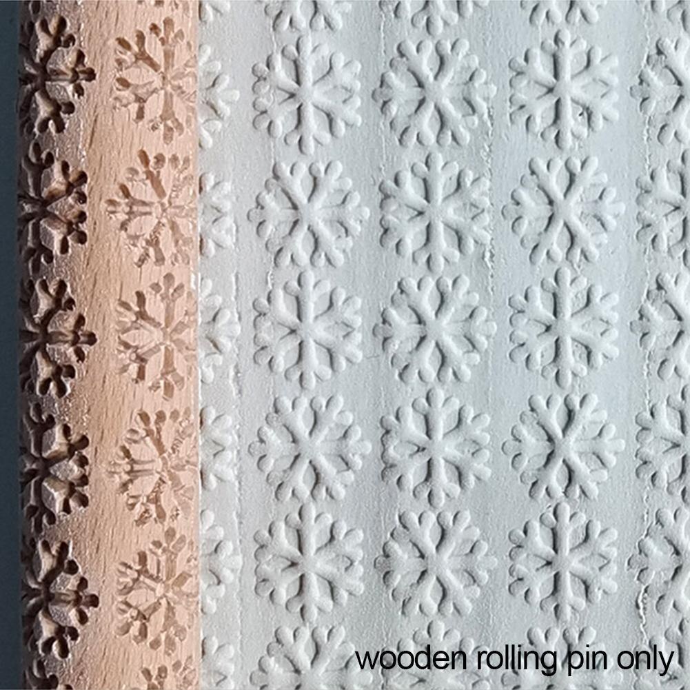 1Pc Houten Textuur Deegroller Keramische Aardewerk Art Reliëf Staaf Bloem Patroon Modder Roll Roll Reliëfs Klei Gereedschap Steen diy Bakken