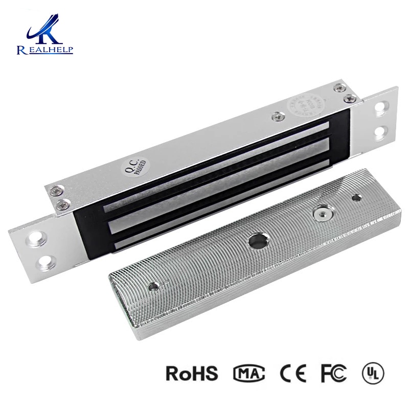 Electric Magnetic Door Lock Single door 180KG/350LBs Holding Force Mini lock NC Small Electronic Lock FOR Access Controller