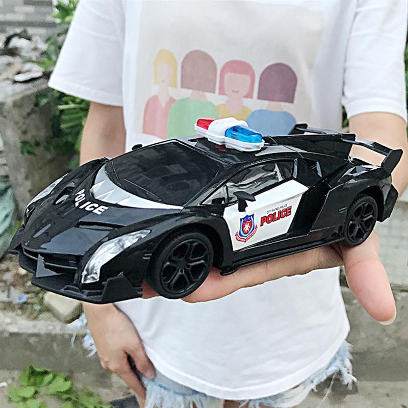 1/24 RC Police Car Electric Cop Car Toys Remote Control Vehicles Toys Educational Toys For Kids Birthday Year