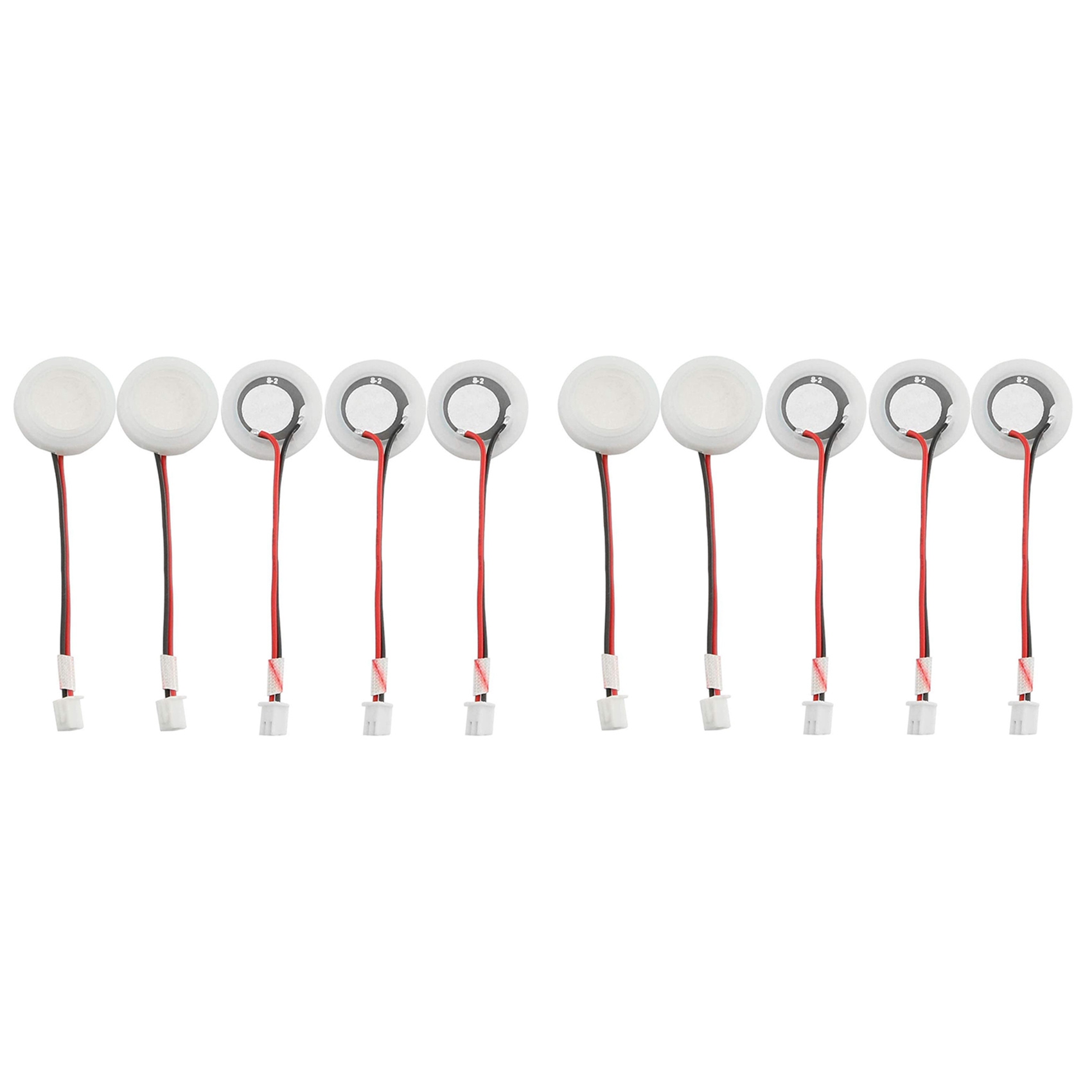 10-Pack 20mm Ultrasonic Mist Maker Fogger Ceramics Discs with Wire and Sealing Ring