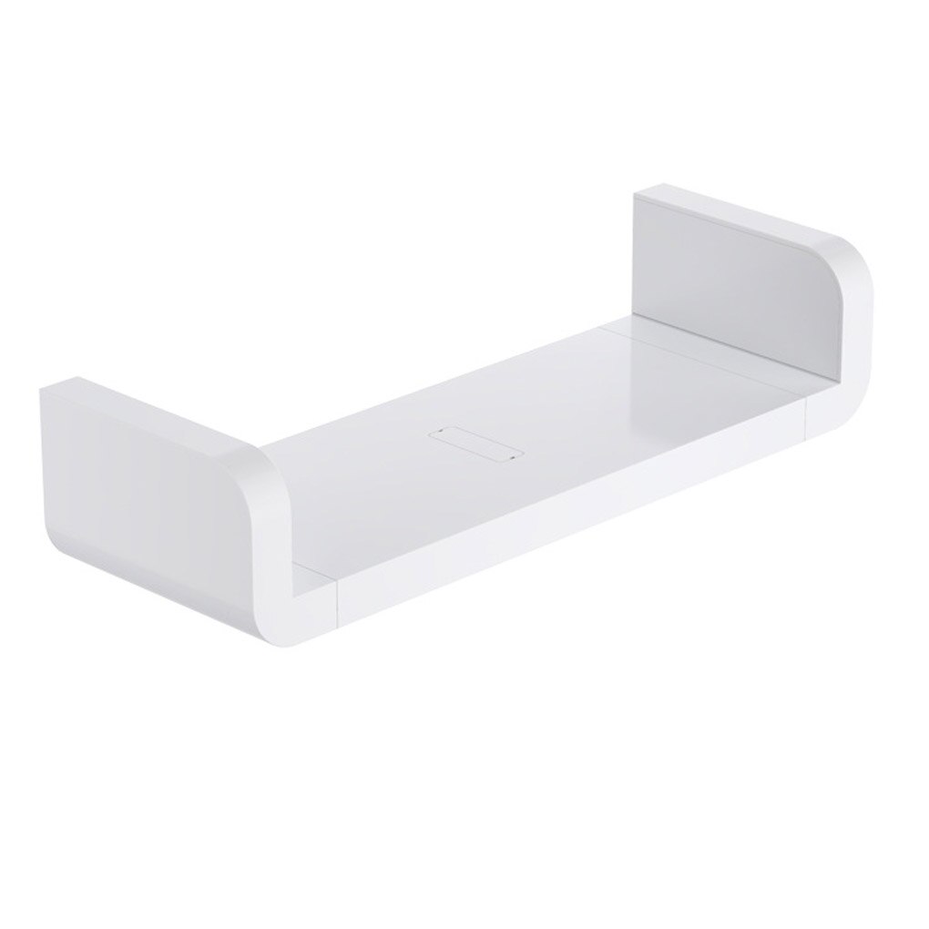 Bathroom Shelf Adhesive U-Shaped Storage Rack Space Saver Punch Free Shower Ledge Shelf Decoration Kitchen Organizer: Default Title