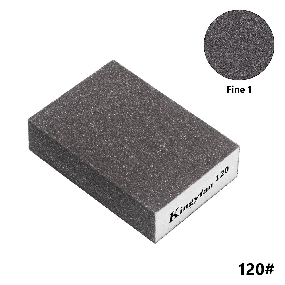 Sanding Sponges Sanding Blocks Sponge Sand Block Polishing Wood Furniture Metal Derusting Polishing Sandpaper Washable: 320-400 Grit