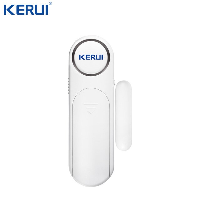 KERUI Wireless Door/Windows Sensor Alarm 300ft 120dB Anti-Theft Smart Remote Control For Kids Cabinet Safety Home Security: Kit 1