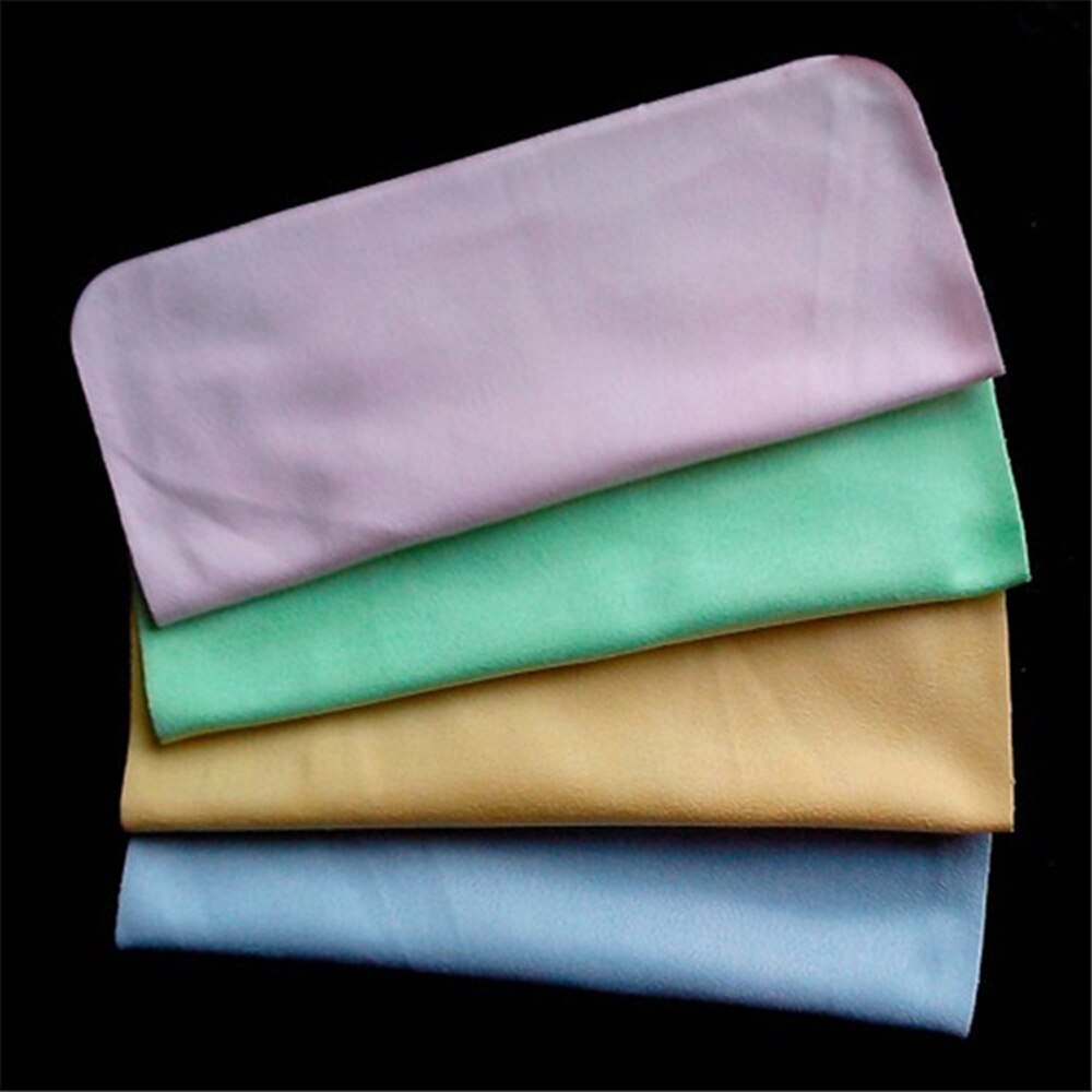 5Pcs Microfiber Cleaning Cloth Duster Scouring Pad Soft Cloth Wash Towel Napkin Glasses Wipe for Phone Screen Lens Glasses
