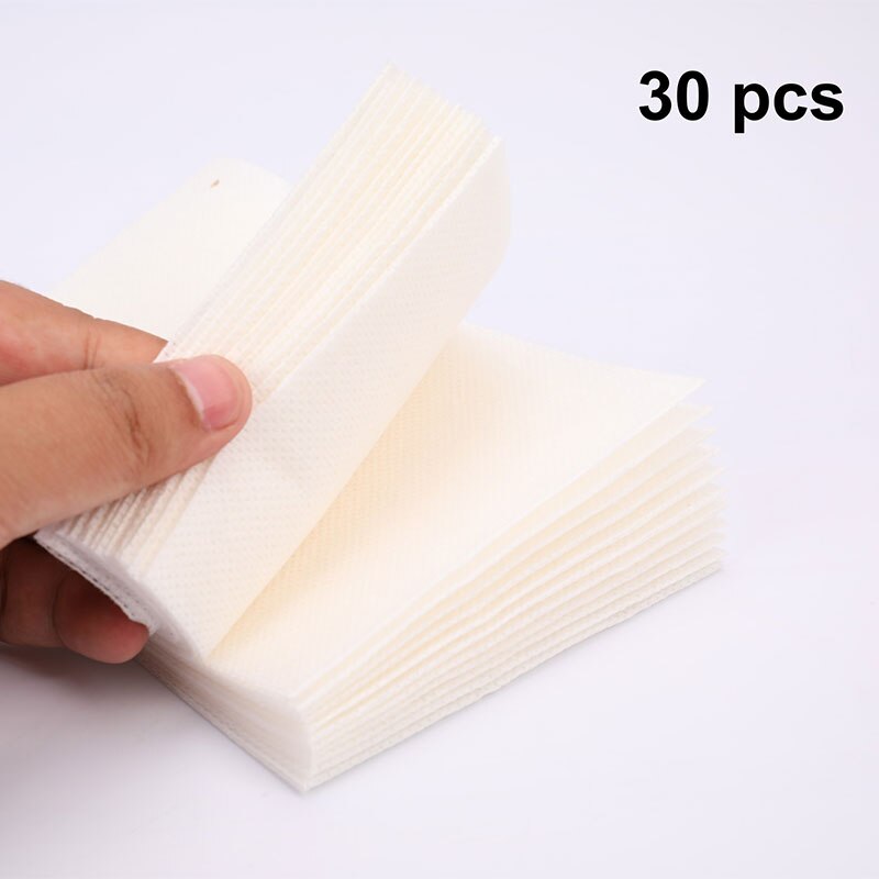 24/30pcs Washing Machine Use Mixed Dyeing Proof Absorption Sheet Anti Dyed Cloth Laundry Papers Color Catcher Grabber Cloth: 30pcs