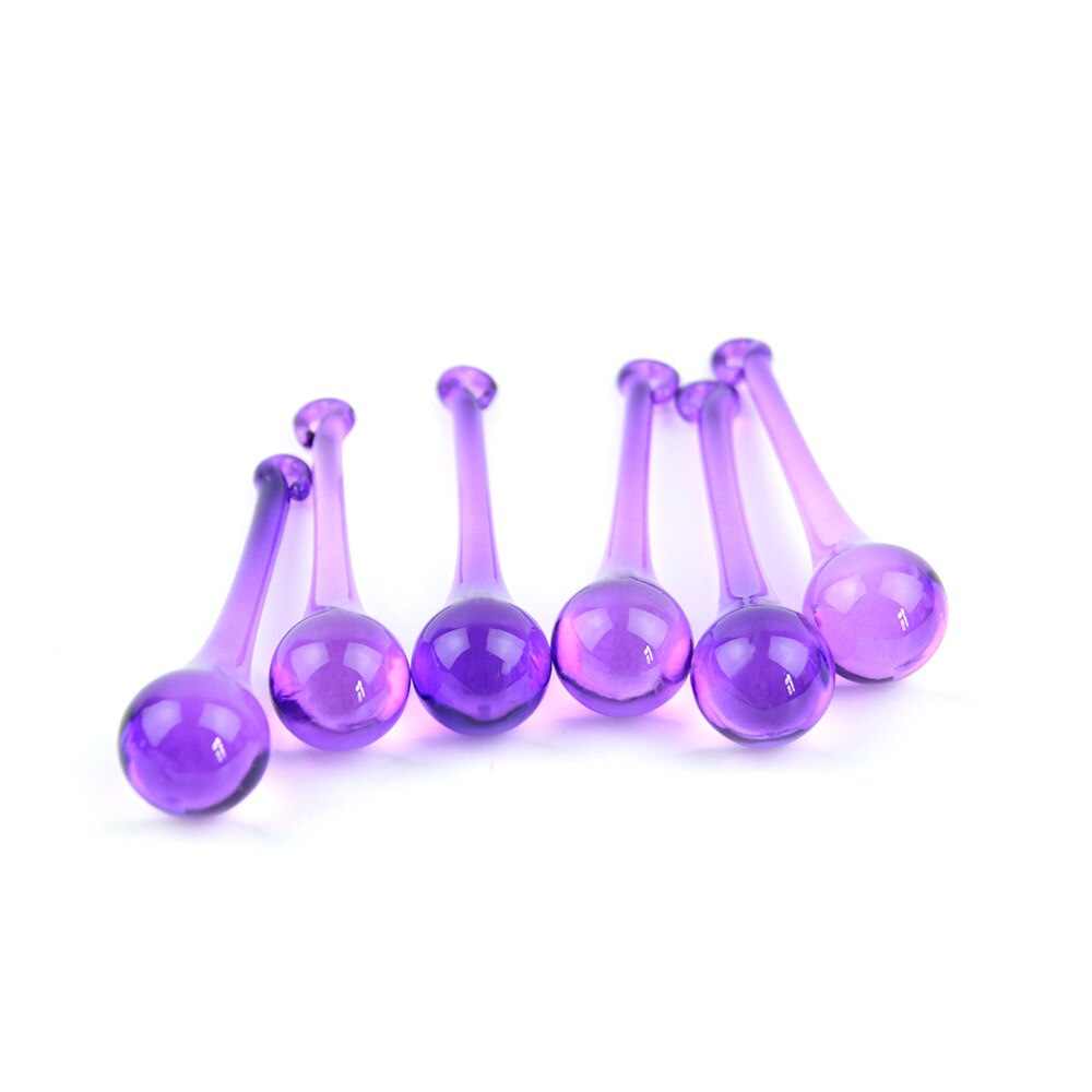 10Pcs Multicolor Regendruppels Kristallen Kroonluchter Onderdelen 20*80Mm Lamp Glas Opknoping Hangers Kralen Gordijn Accessoires: violet / 16x60mm 10pcs