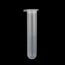 10ml Snap Cap Round Bottom Centrifugal Test Tube Plastic Transparent Centrifuge Tube Laboratory Supplies 5 Pcs
