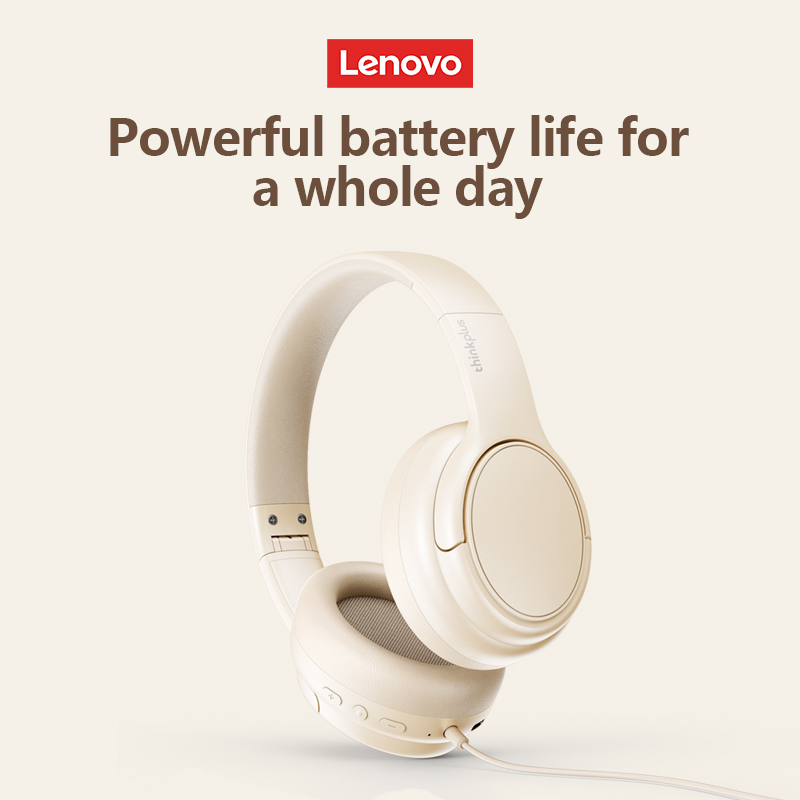 Oryginalny bezprzewodowy zestaw słuchawkowy Bluetooth Lenovo 5.3 TH20 Gaming Dual Mode Składane słuchawki sportowe HIFI Sound Music Earphone 2023 Nowość