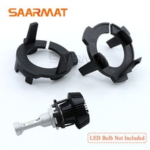 Pair LED H7 Adapter Headlamp Headlight Replacement Bulb Holder for VW Lavida Gran Lavida Touran Tiguan