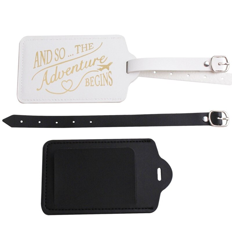 Étiquette de bagage valise de voyage étiquettes nom téléphone adresse étiquette Identifier mariage nuptial