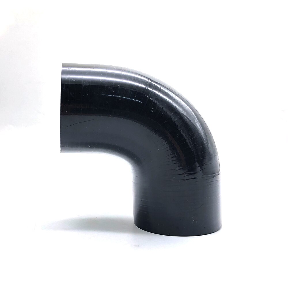 2.5/ 63mm 90 degree Silicone reducer Hose Coupler tubo Piping hose Black