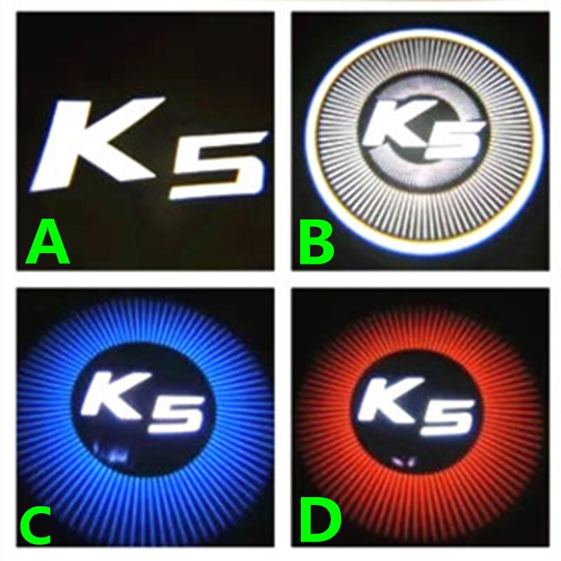 De Deur Led Verlichting, Auto Gewijd Welkom Lichten, Deur Projectielamp Voor Kia K5 , K5, 2 Stuk/partij