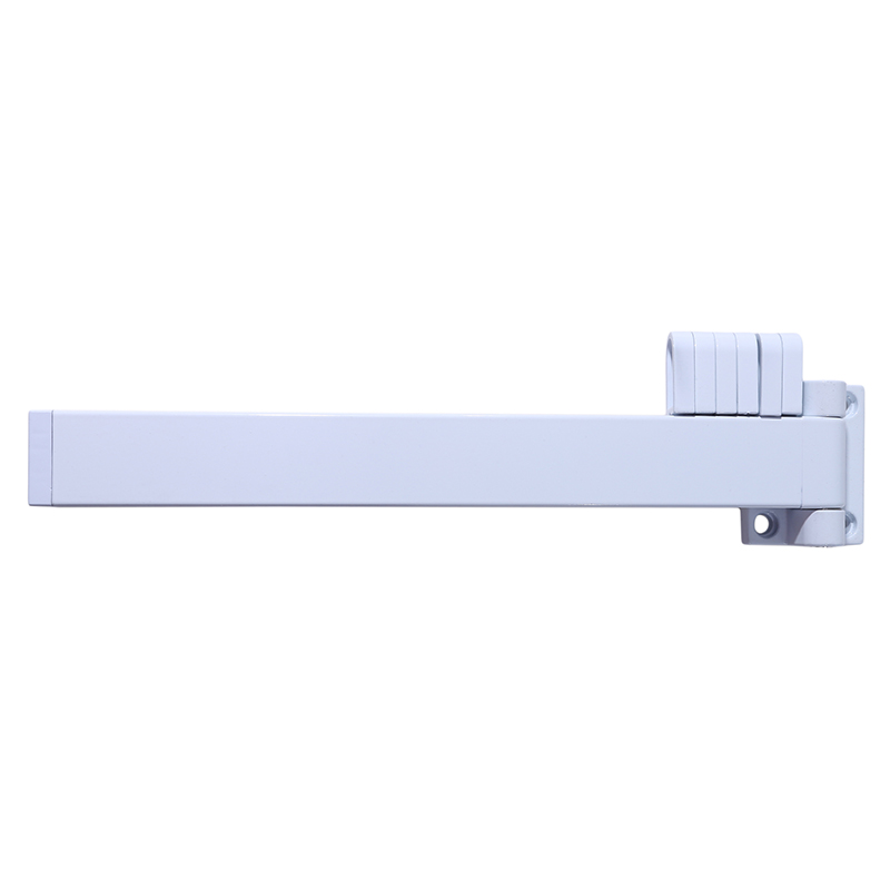 Retractable Clothes Rack Hanger Wall Mounted Foldable Indoor And Outdoor Aluminum Home Laundry Save Space Clothesline: White 1